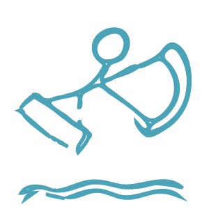 icon Kitesurfen für Fortgeschrittene Wellen und Freestyle